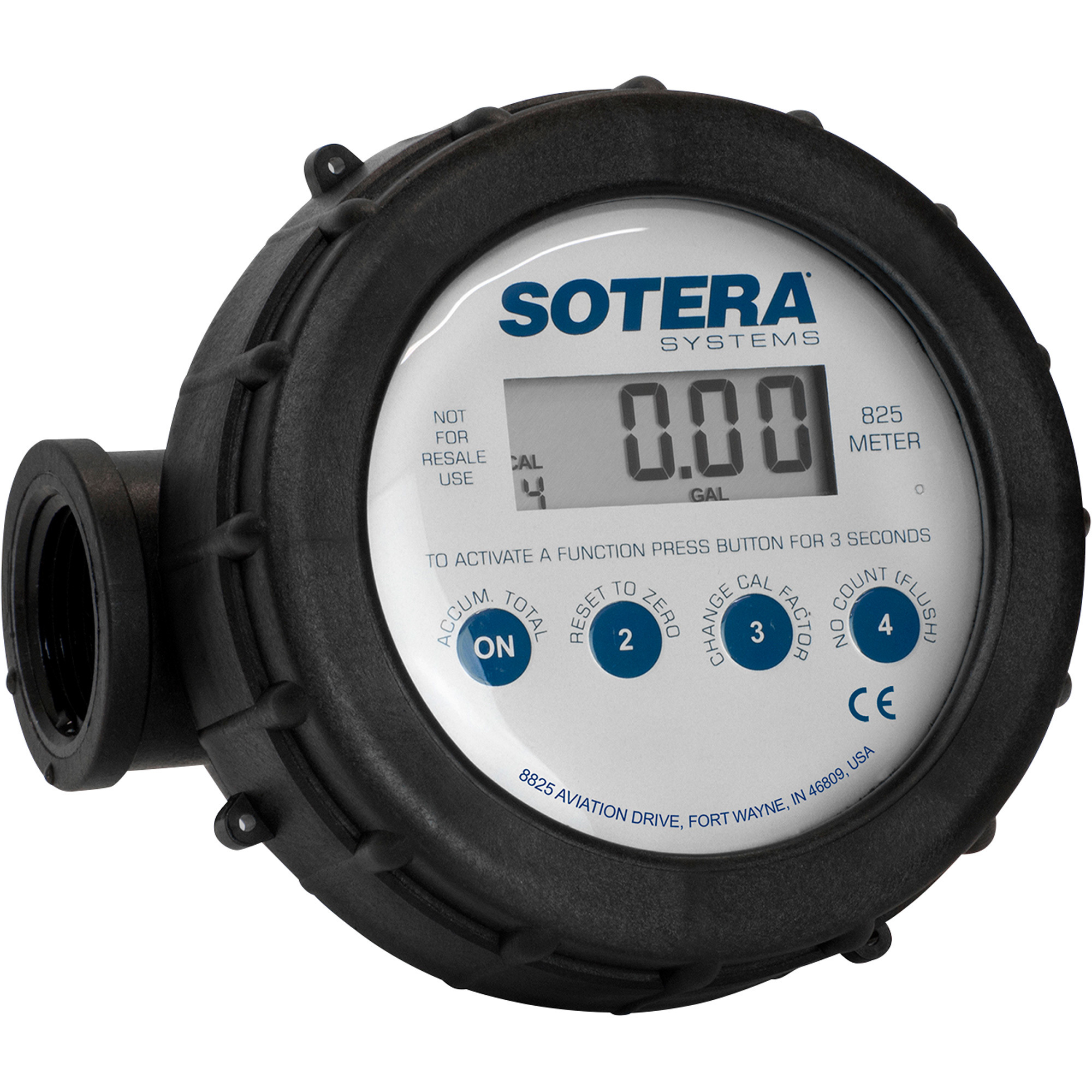 Fill-Rite Digital Flow Meter, 1in., Model# 825